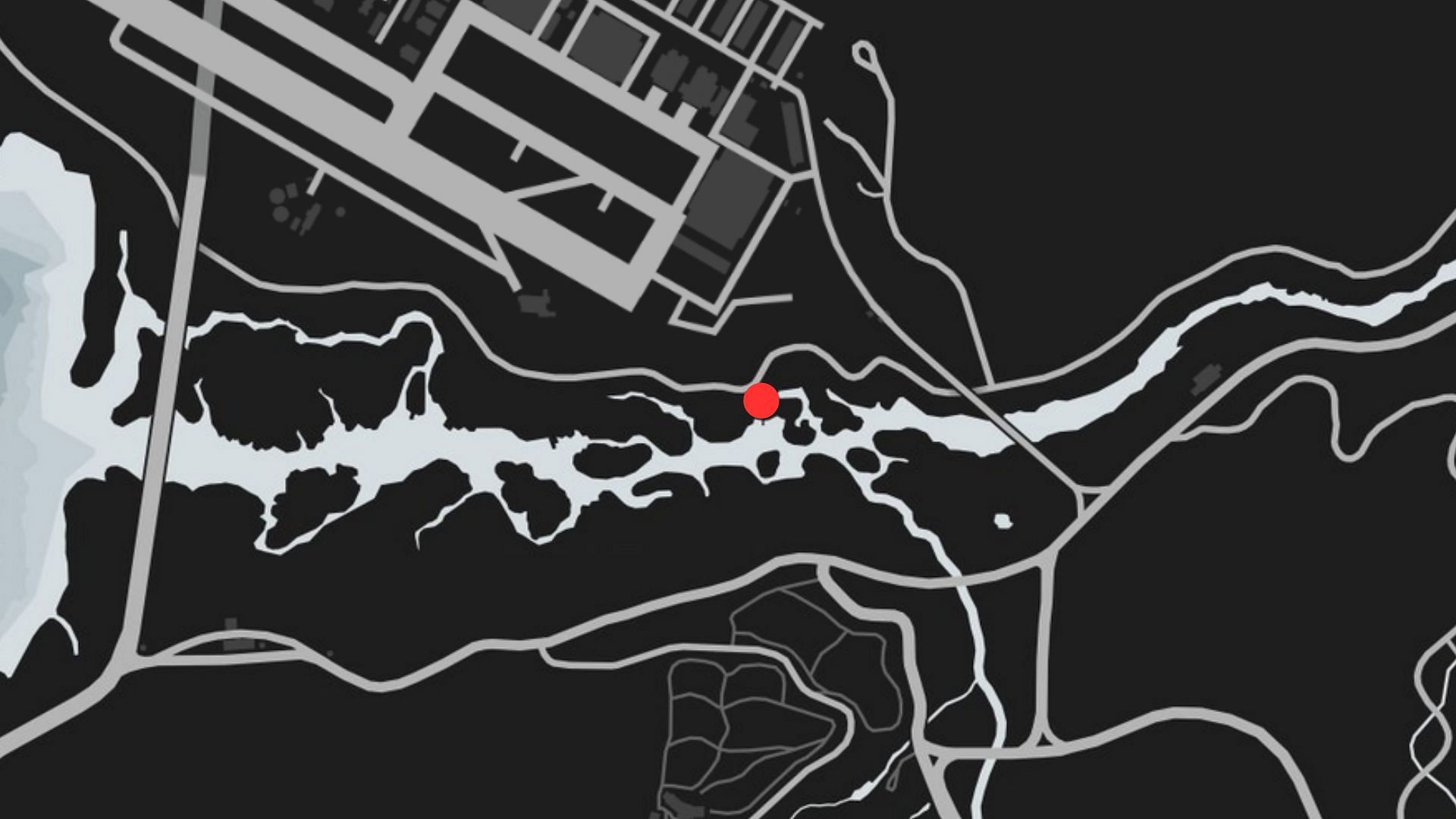 The exact coordinates of the GTA Online Shipwreck location today (Image via Rockstar Games)